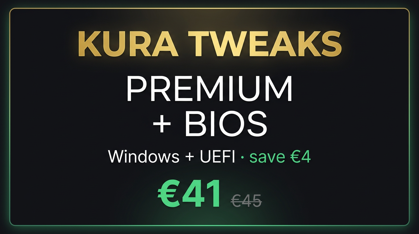 Kura Tweaks bundle Premium + BIOS