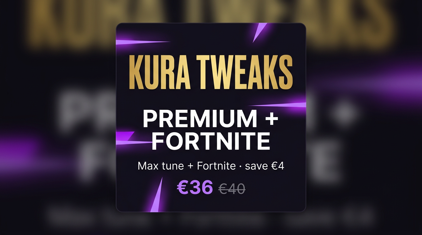 Kura Tweaks bundle Premium + Fortnite
