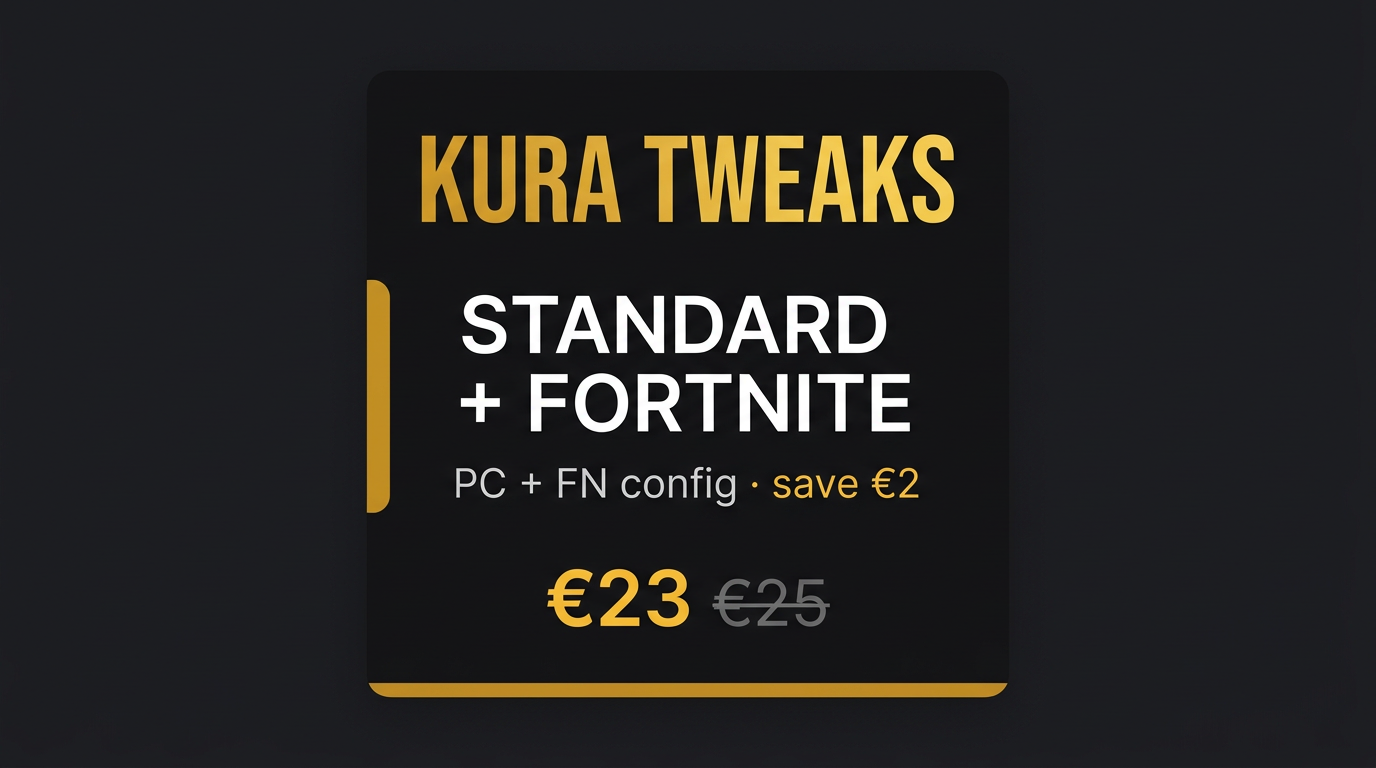 Kura Tweaks bundle Standard + Fortnite
