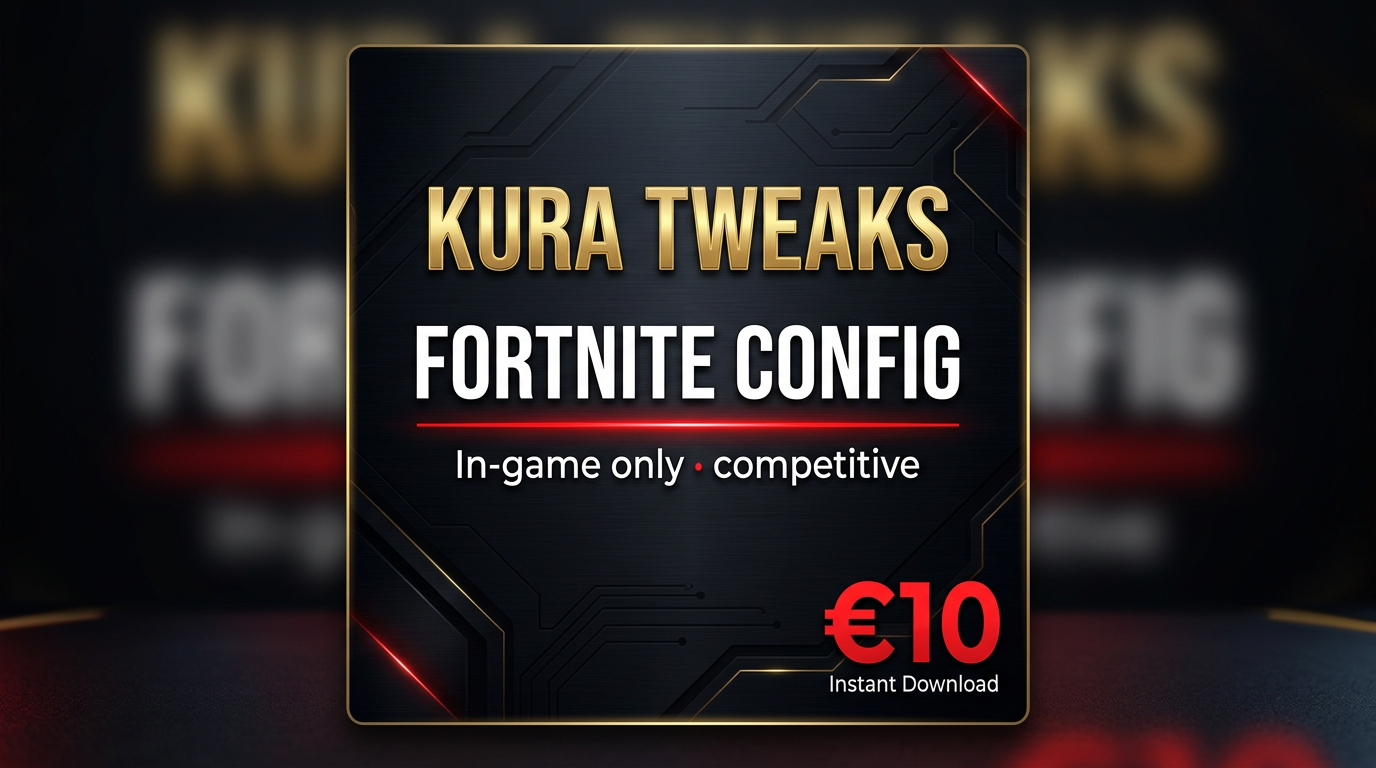 Kura Tweaks Fortnite config